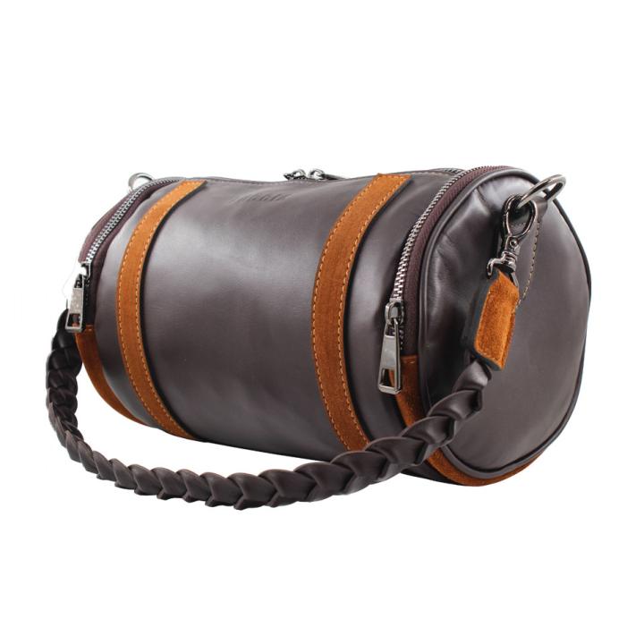 Lubbia Unisex Roll Çanta - Kabin Boy - Kahverengi