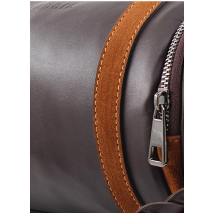 Lubbia Unisex Roll Çanta - Kabin Boy - Kahverengi