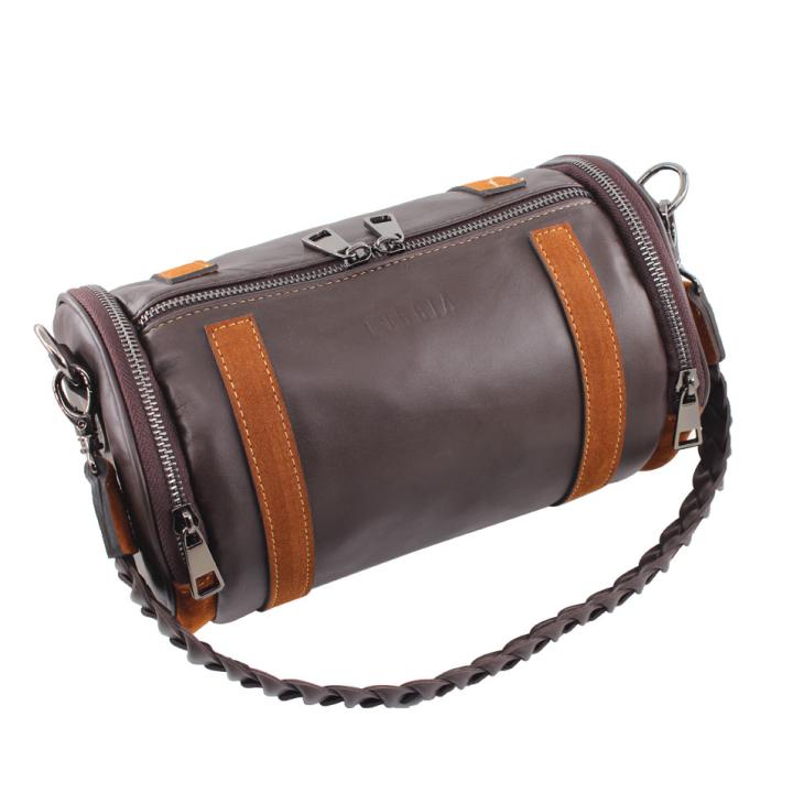 Lubbia Unisex Roll Çanta - Kabin Boy - Kahverengi