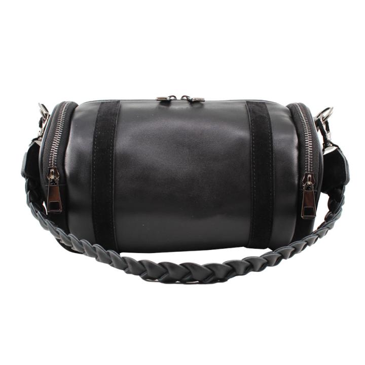 Lubbia Unisex Roll Çanta - Kabin Boy - Siyah