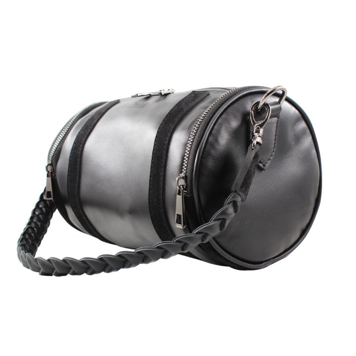 Lubbia Unisex Roll Çanta - Kabin Boy - Siyah
