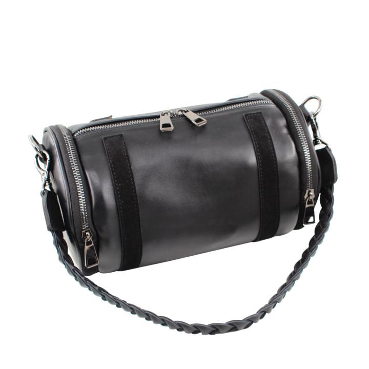 Lubbia Unisex Roll Çanta - Kabin Boy - Siyah
