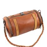 Lubbia Unisex Roll Çanta - Kabin Boy - Taba