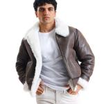 Regor Erkek Kuzu Kürkü Slim Fit
