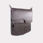 CubeBag Unisex Postacı Çantası Kahverengi