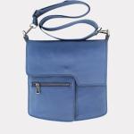 CubeBag Unisex Postacı Çantası Mavi