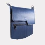 CubeBag Unisex Postacı Çantası Mavi