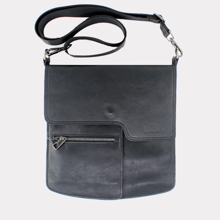 CubeBag Unisex Postacı Çantası Siyah