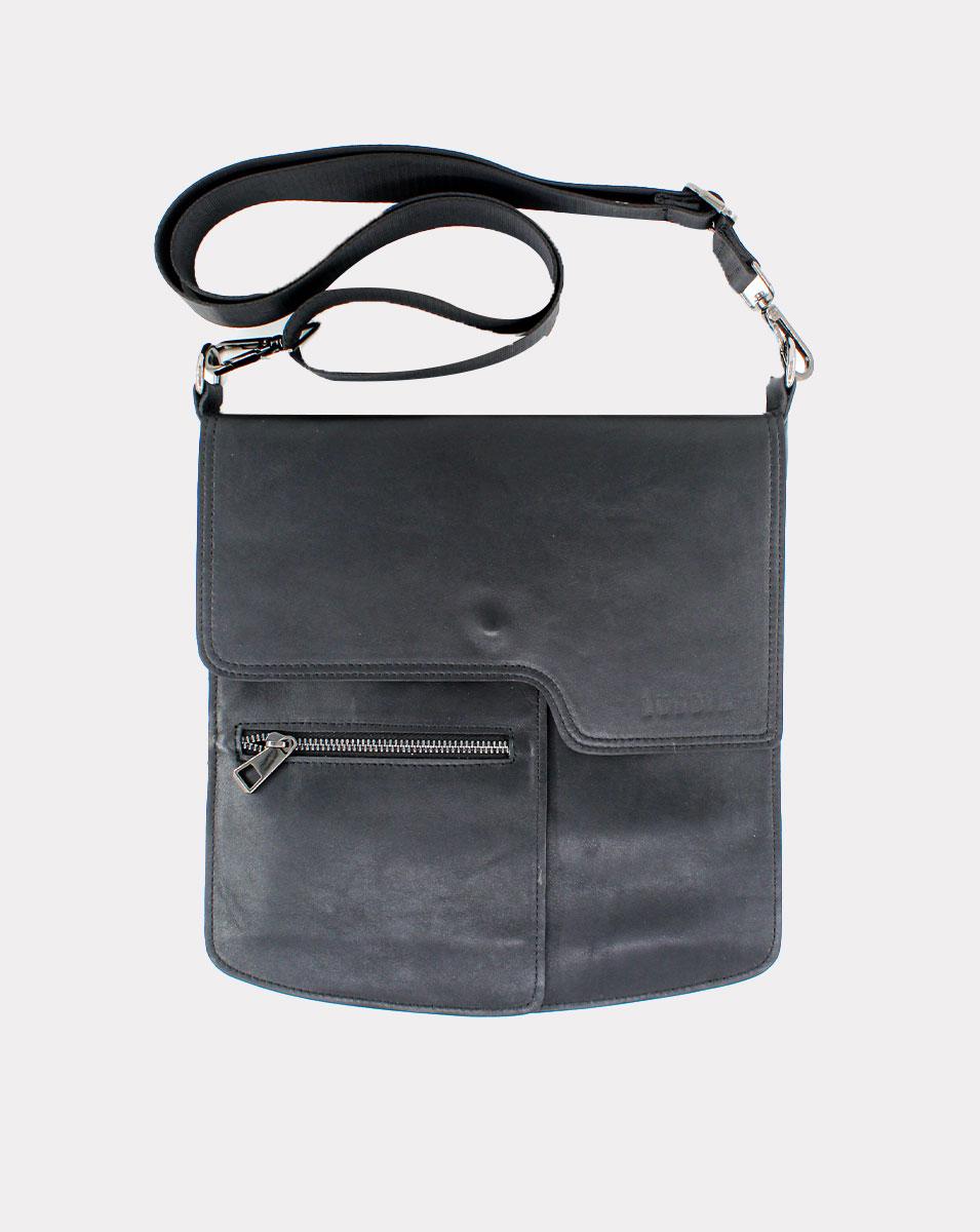 CubeBag Unisex Postacı Çantası Siyah