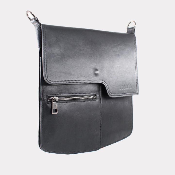 CubeBag Unisex Postacı Çantası Siyah