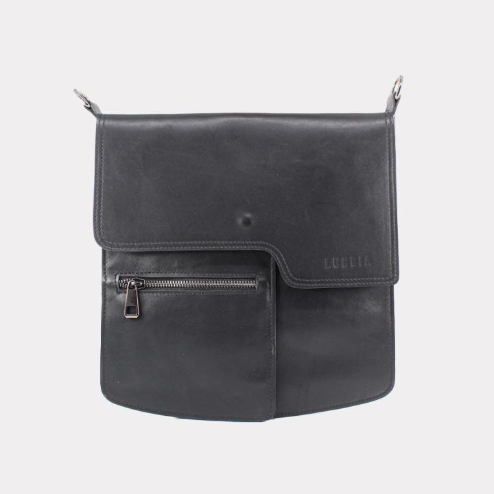 CubeBag Unisex Postacı Çantası Siyah