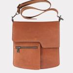 CubeBag Unisex Postacı Çantası Taba