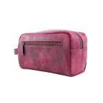 HandBag Bordo Süet Erkek Traşlık Çantası
