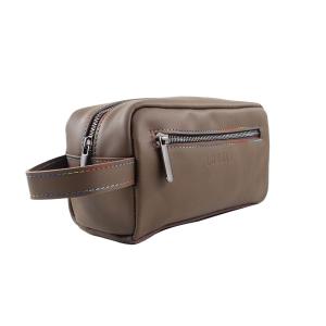 HandBag Kahverengi Deri Erkek Traşlık Çantası