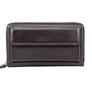 Unisex Deri Cüzdan - Kod : 784 - Koyu Kahve